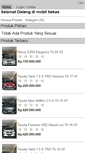 Mobile Screenshot of mobil-bekas.net